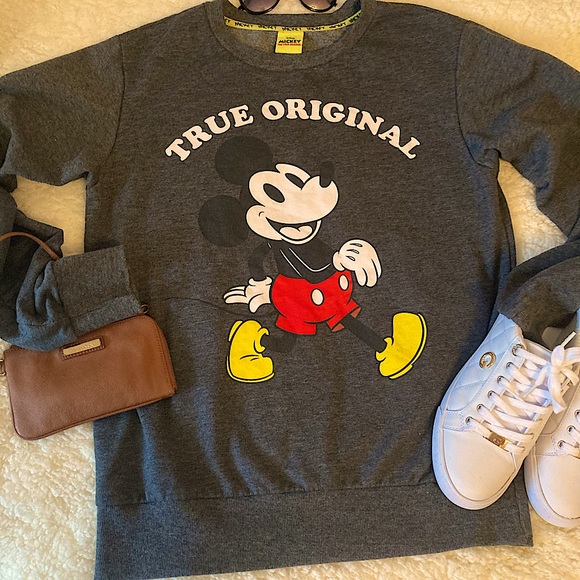 Mickey Mouse ‘The Original’ Disney Sweatshirt SZ-S - Picture 1 of 7